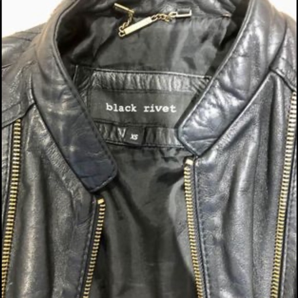 100% Genuine Leather Womens Bomber Jacket - Picture 3 of 6